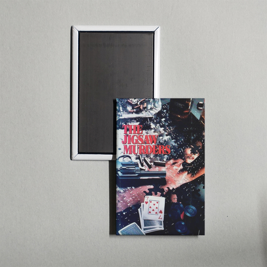 The Jigsaw Murders Mini Movie Fridge Magnet