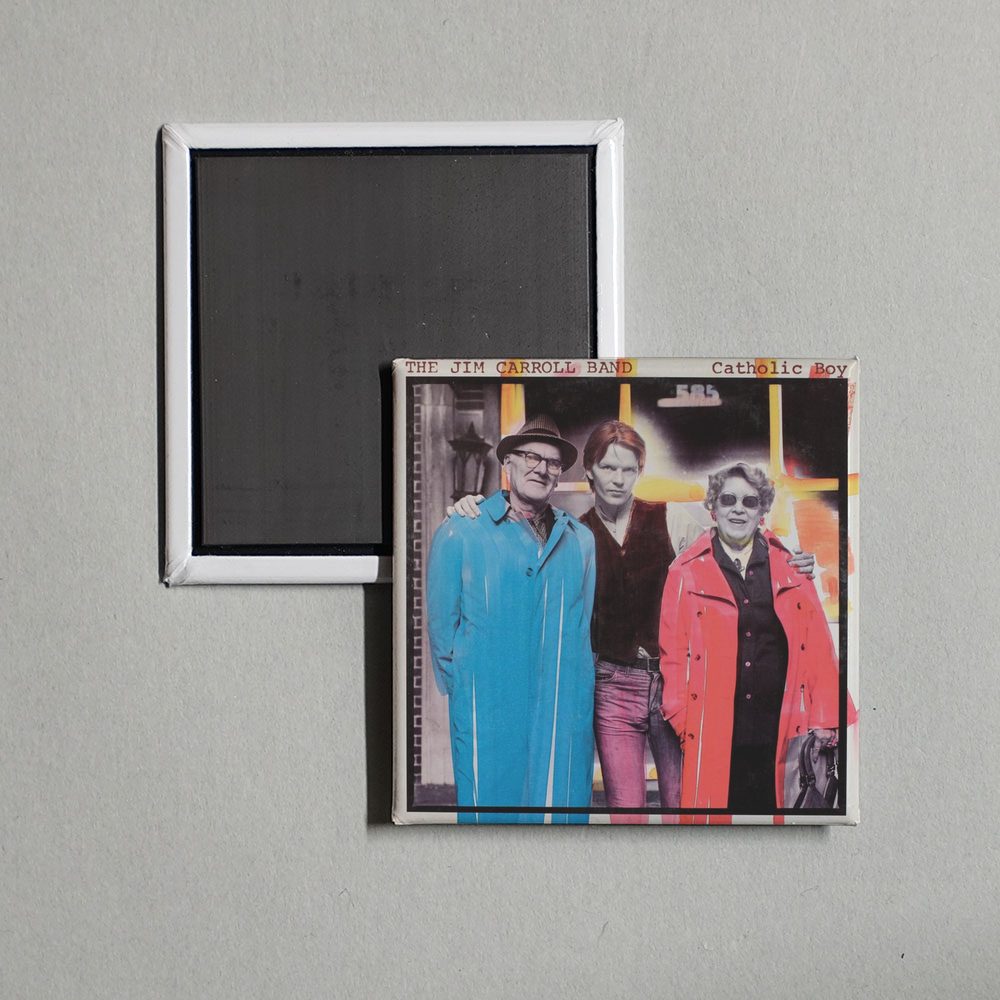 The Jim Carroll Band - Catholic Boy Album Cover Fridge Magnet