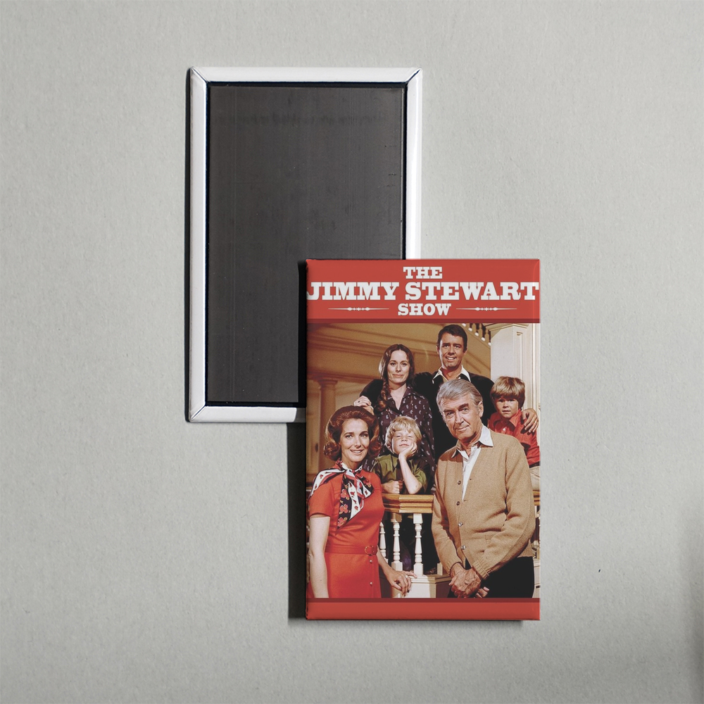 The Jimmy Stewart Show TV Show Fridge Magnet
