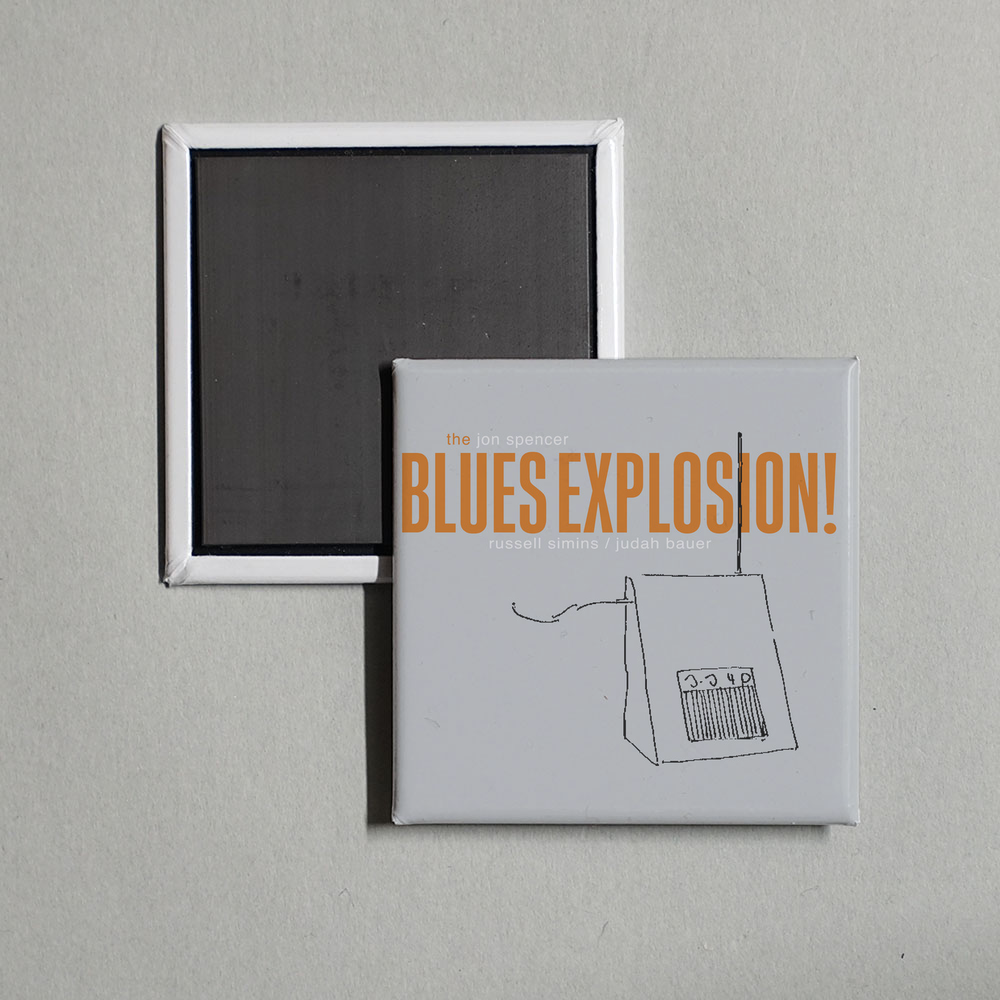 The Jon Spencer Blues Explosion - Orange Album Cover Fridge Magnet