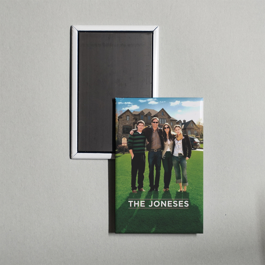 The Joneses Mini Movie Fridge Magnet