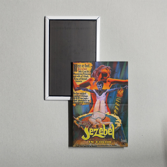 The Joys of Jezebel Mini Movie Fridge Magnet