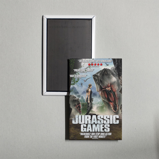The Jurassic Games Mini Movie Fridge Magnet