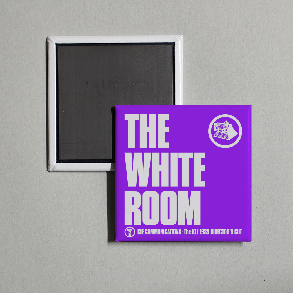 The KLF - The White Room (Director's Cut) Album Cover Fridge Magnet