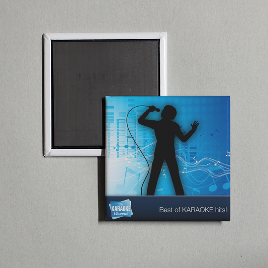 The Karaoke Channel - The Karaoke Channel - Sing Groovy Situation Like Gene Chandler Album Cover Fridge Magnet