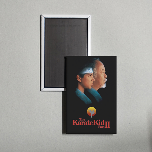 The Karate Kid Part II Mini Movie Fridge Magnet