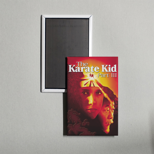 The Karate Kid Part III Mini Movie Fridge Magnet