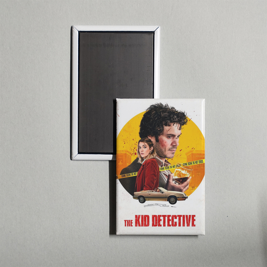 The Kid Detective Mini Movie Fridge Magnet