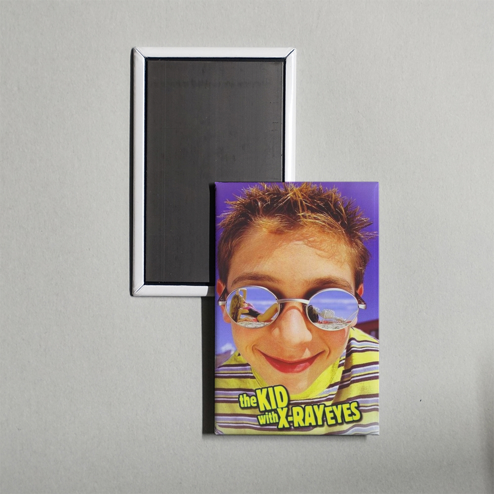 The Kid with X-Ray Eyes Mini Movie Fridge Magnet