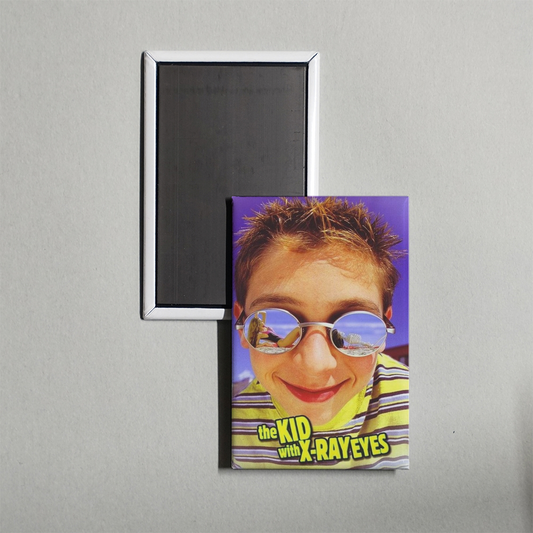 The Kid with X-Ray Eyes Mini Movie Fridge Magnet
