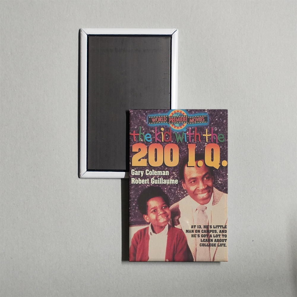 The Kid with the 200 I.Q. Mini Movie Fridge Magnet