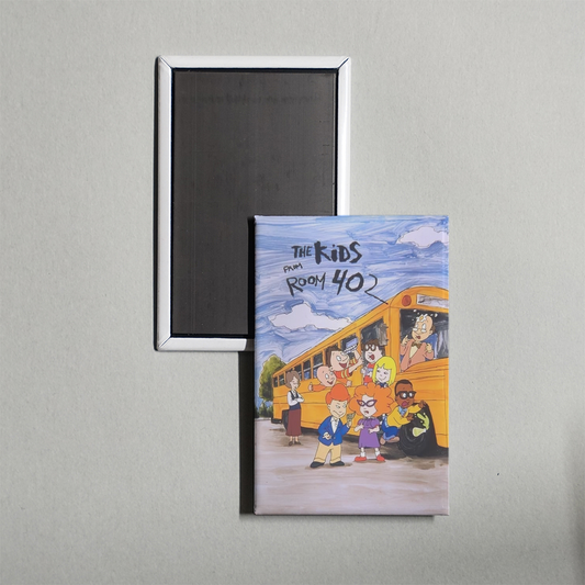 The Kids from Room 402 TV Show Fridge Magnet