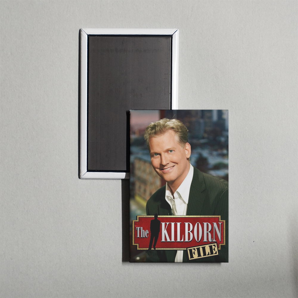 The Kilborn File TV Show Fridge Magnet