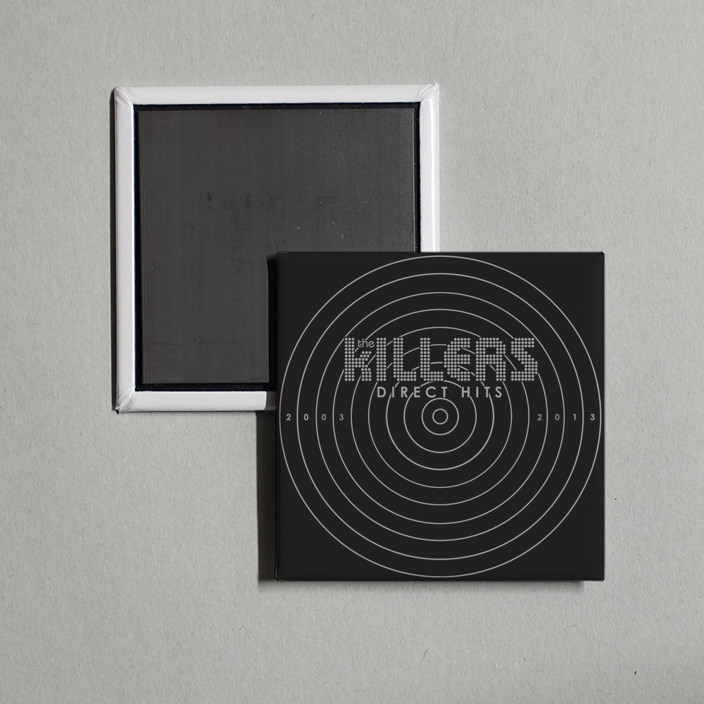 The Killers - Direct Hits Album Cover Fridge Magnet