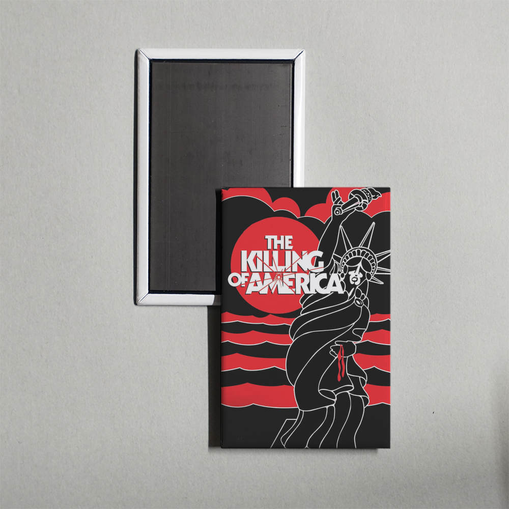 The Killing of America Mini Movie Fridge Magnet