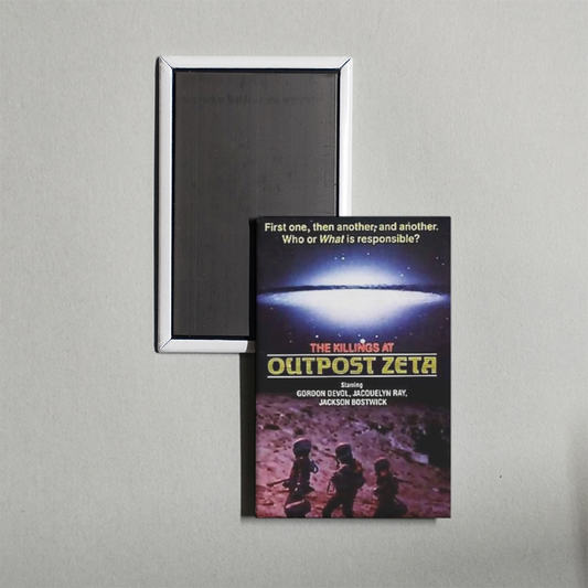 The Killings at Outpost Zeta Mini Movie Fridge Magnet