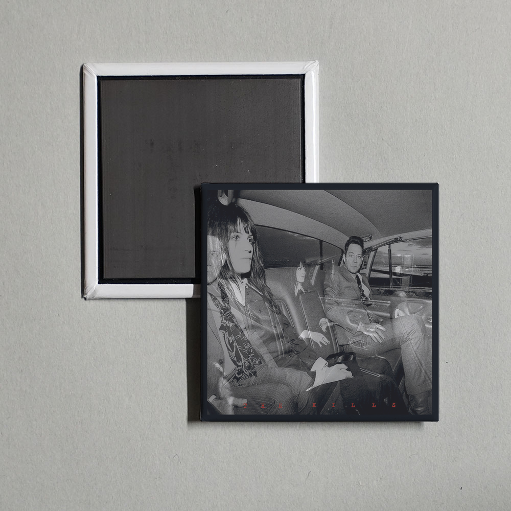 The Kills - Blood Pressures Album Cover Fridge Magnet