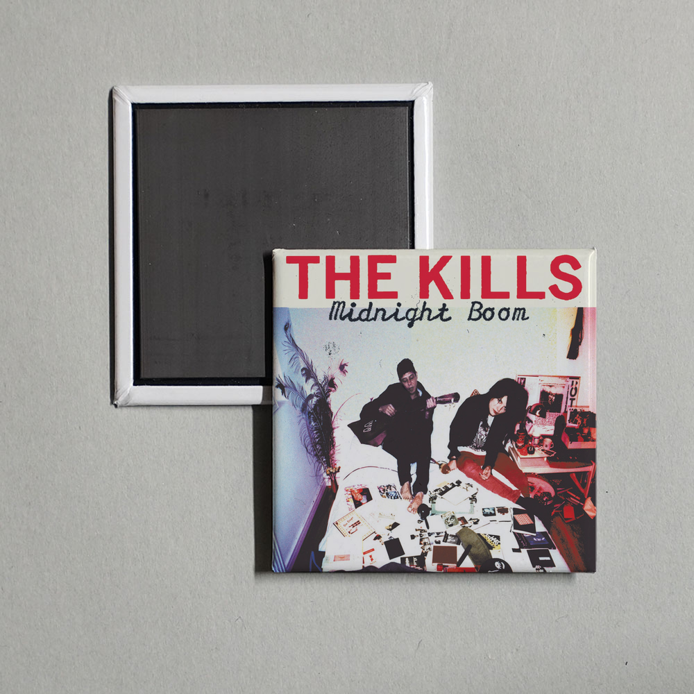 The Kills - Midnight Boom Album Cover Fridge Magnet