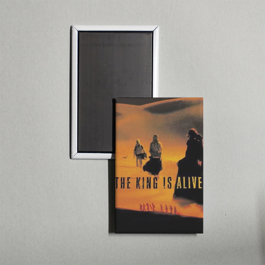 The King Is Alive Mini Movie Fridge Magnet