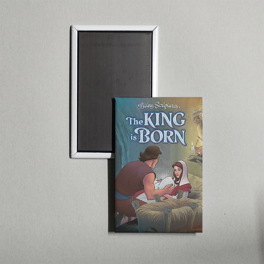 The King is Born Mini Movie Fridge Magnet