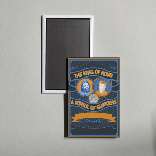 The King of Kong A Fistful of Quarters Mini Movie Fridge Magnet