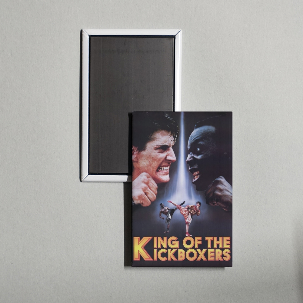 The King of the Kickboxers Mini Movie Fridge Magnet