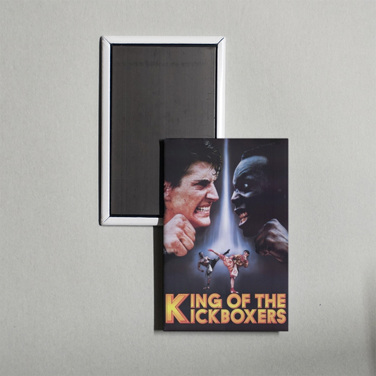 The King of the Kickboxers Mini Movie Fridge Magnet