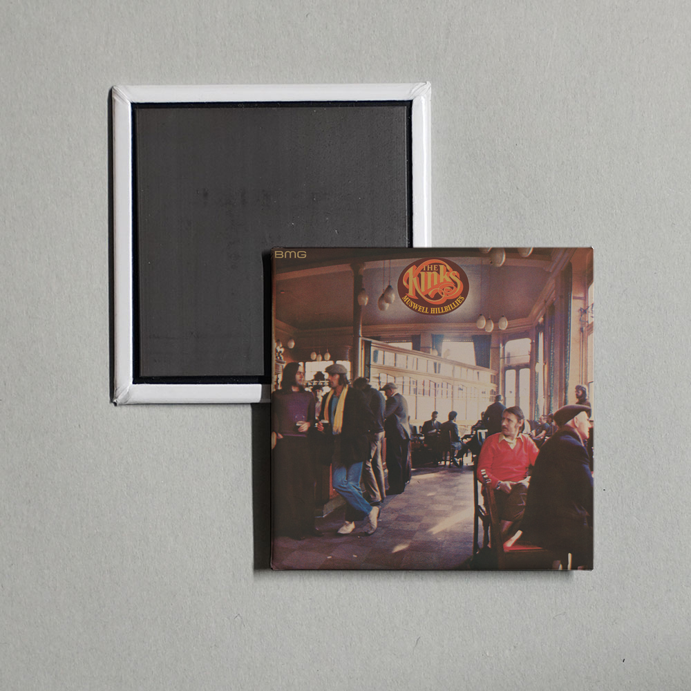 The Kinks - Muswell Hillbillies (2022 Remaster) Album Cover Fridge Magnet