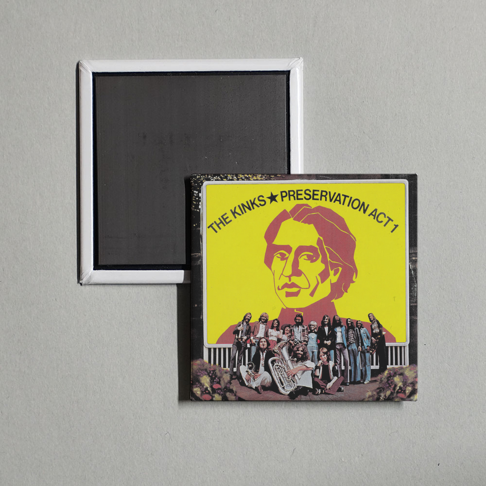 The Kinks - Preservation Act 1 Album Cover Fridge Magnet