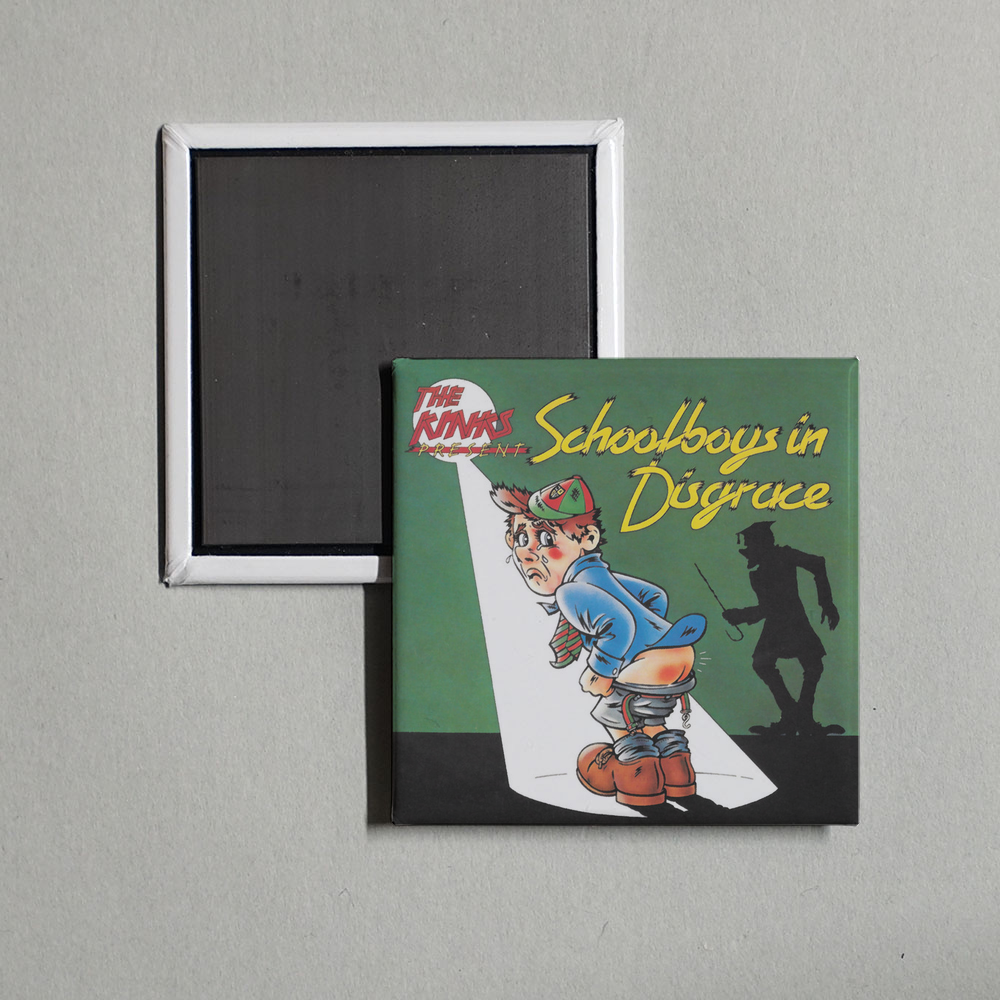 The Kinks - Schoolboys in Disgrace Album Cover Fridge Magnet