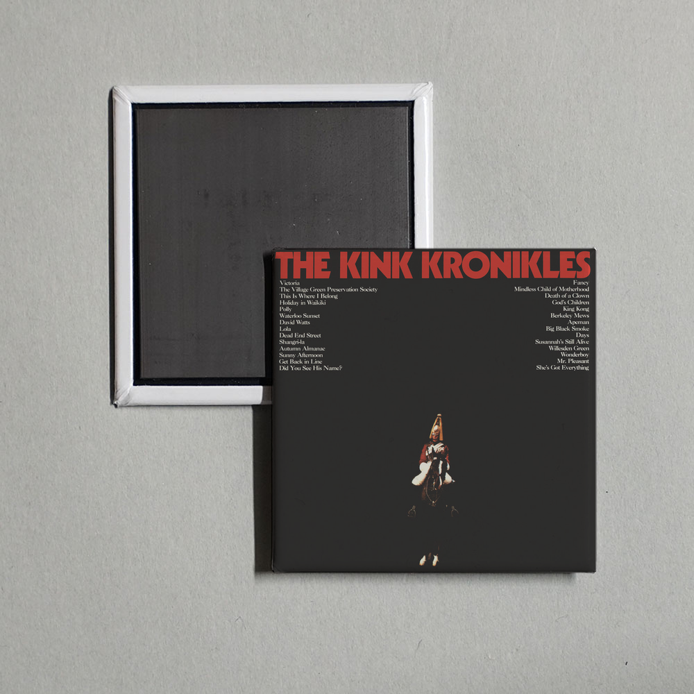 The Kinks - The Kink Kronikles Album Cover Fridge Magnet