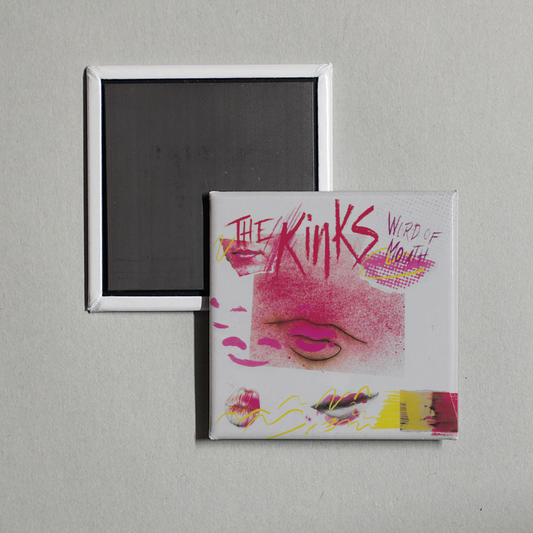 The Kinks - Word of Mouth Album Cover Fridge Magnet