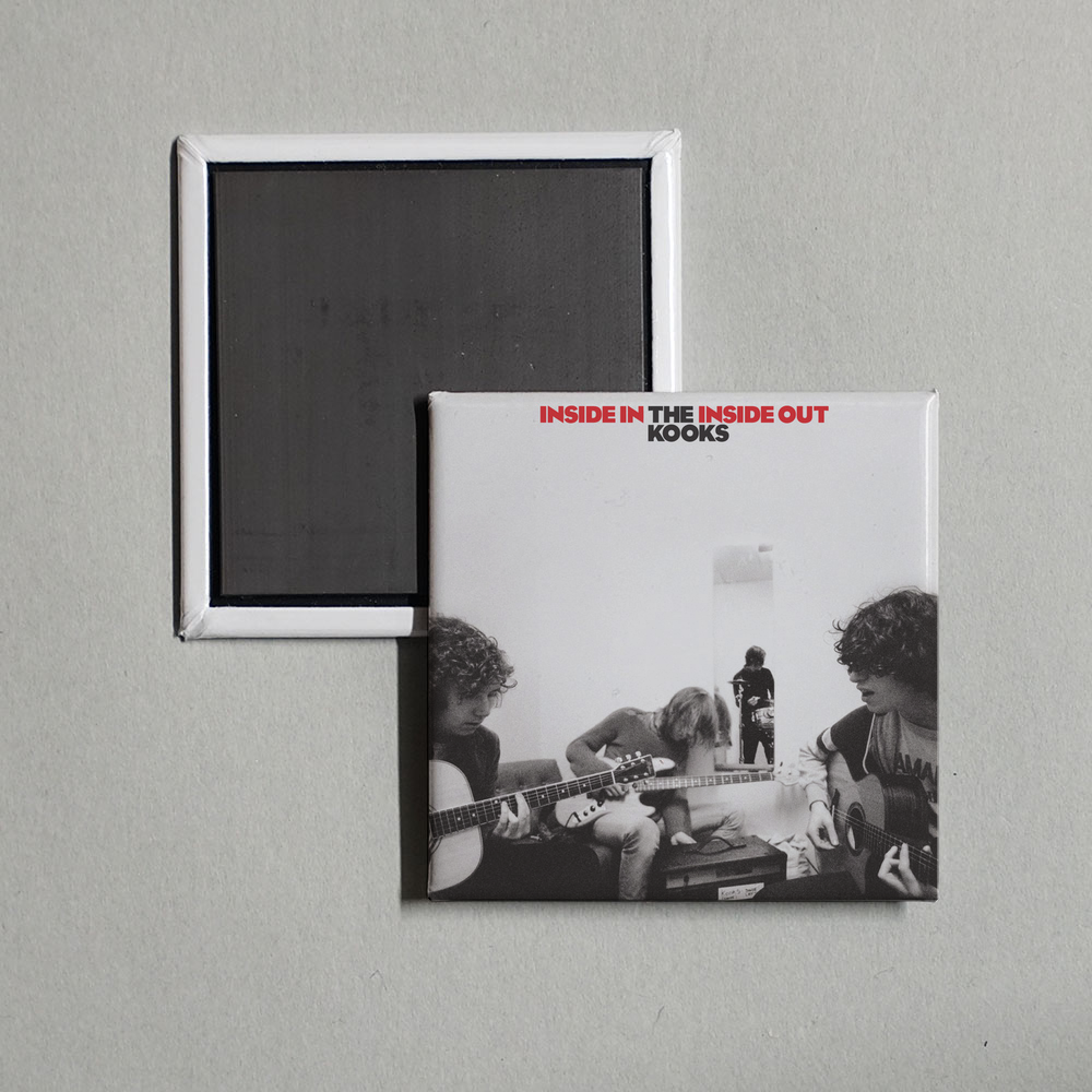 The Kooks - Inside In  Inside Out Album Cover Fridge Magnet