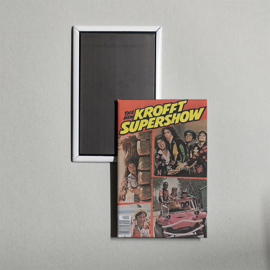 The Krofft Supershow TV Show Fridge Magnet