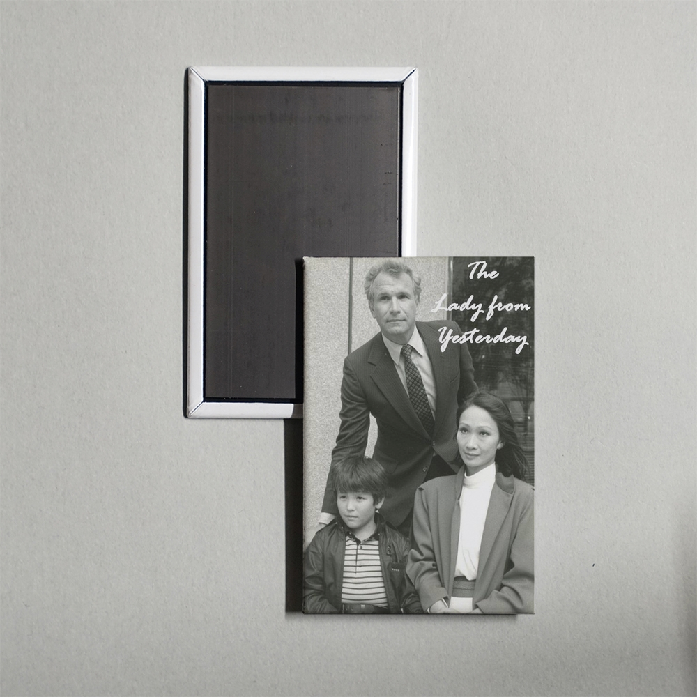 The Lady from Yesterday Mini Movie Fridge Magnet