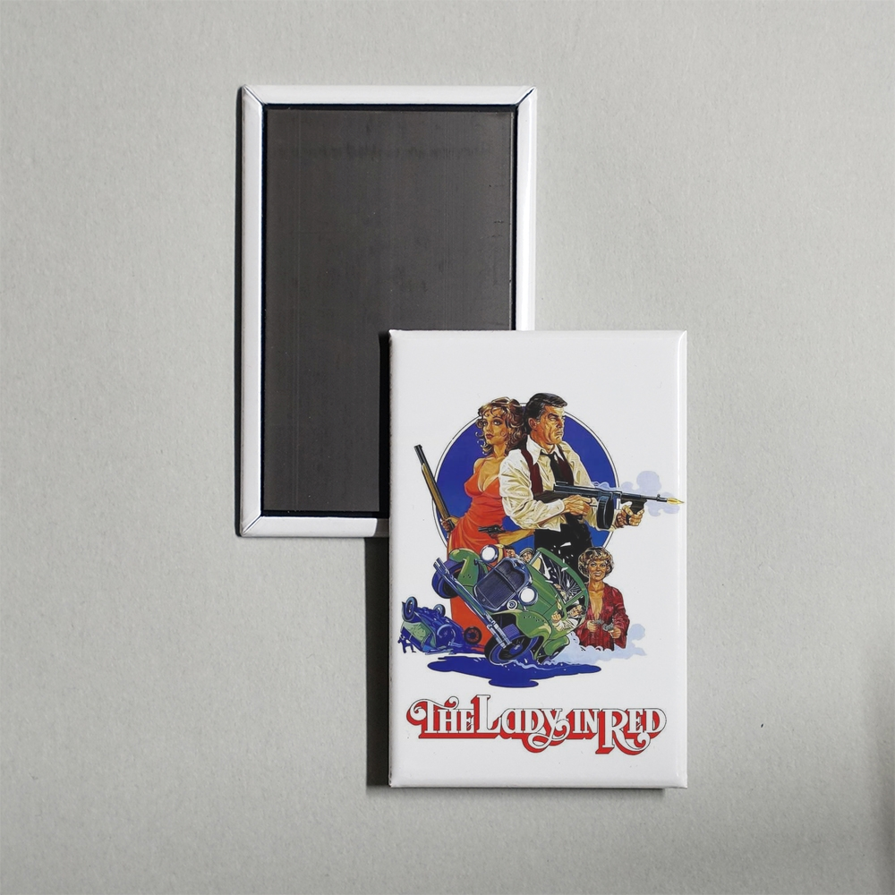The Lady in Red Mini Movie Fridge Magnet