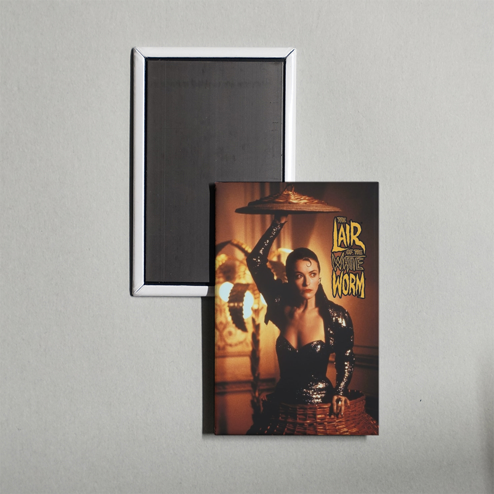 The Lair of the White Worm Mini Movie Fridge Magnet