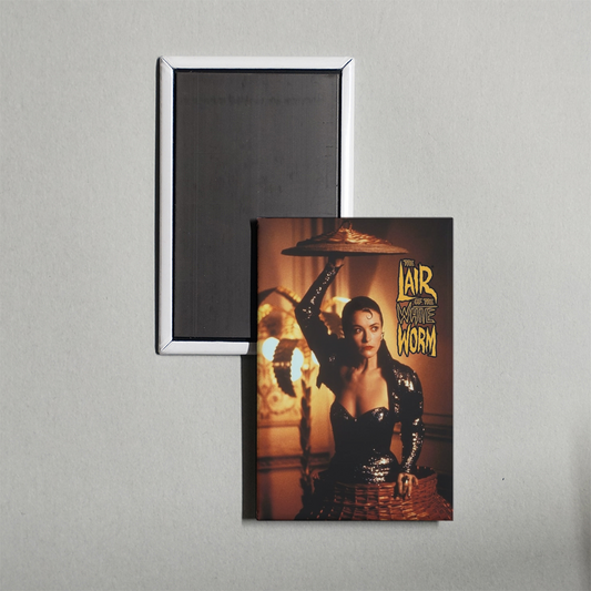 The Lair of the White Worm Mini Movie Fridge Magnet