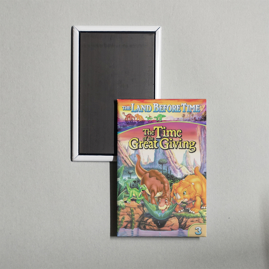 The Land Before Time III The Time of the Great Giving Mini Movie Fridge Magnet