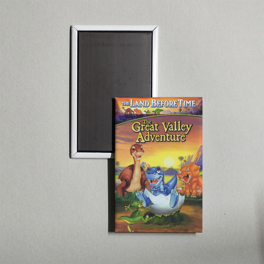 The Land Before Time II The Great Valley Adventure Mini Movie Fridge Magnet