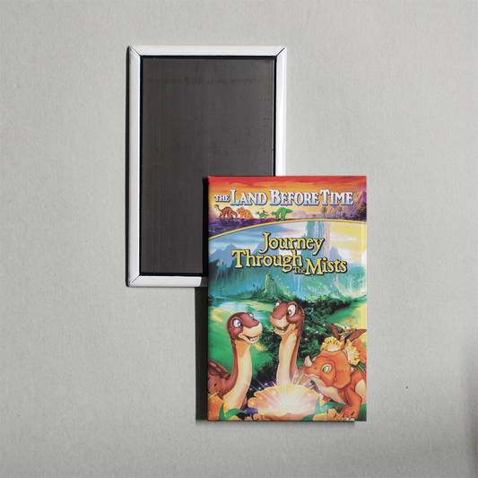 The Land Before Time IV Journey Through the Mists Mini Movie Fridge Magnet