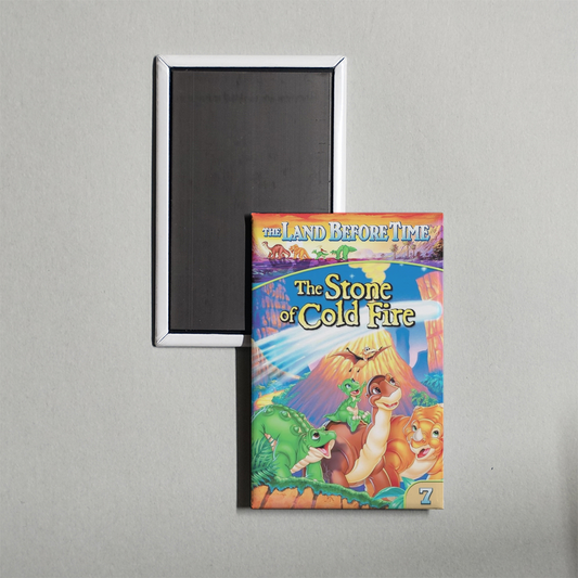 The Land Before Time VII The Stone of Cold Fire Mini Movie Fridge Magnet