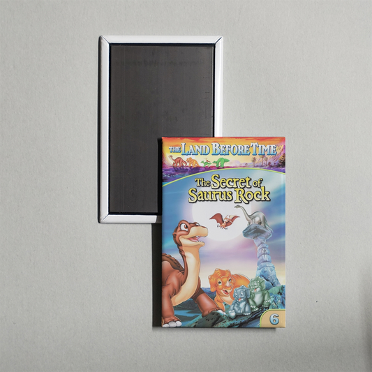 The Land Before Time VI The Secret of Saurus Rock Mini Movie Fridge Magnet