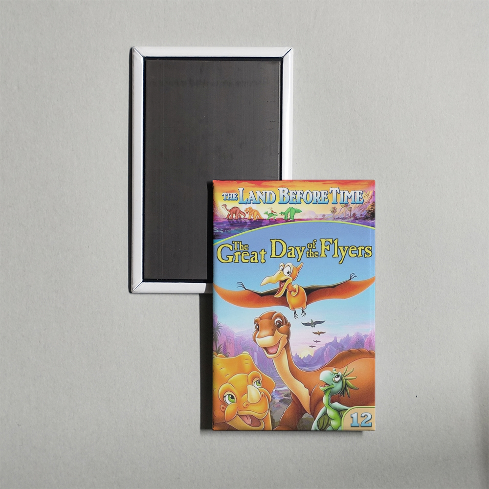 The Land Before Time XII The Great Day of the Flyers Mini Movie Fridge Magnet