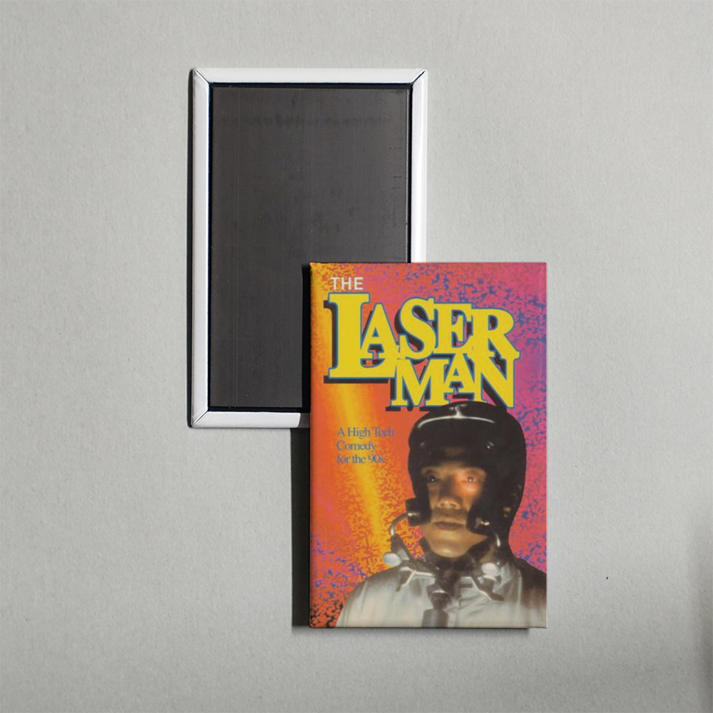 The Laser Man Mini Movie Fridge Magnet