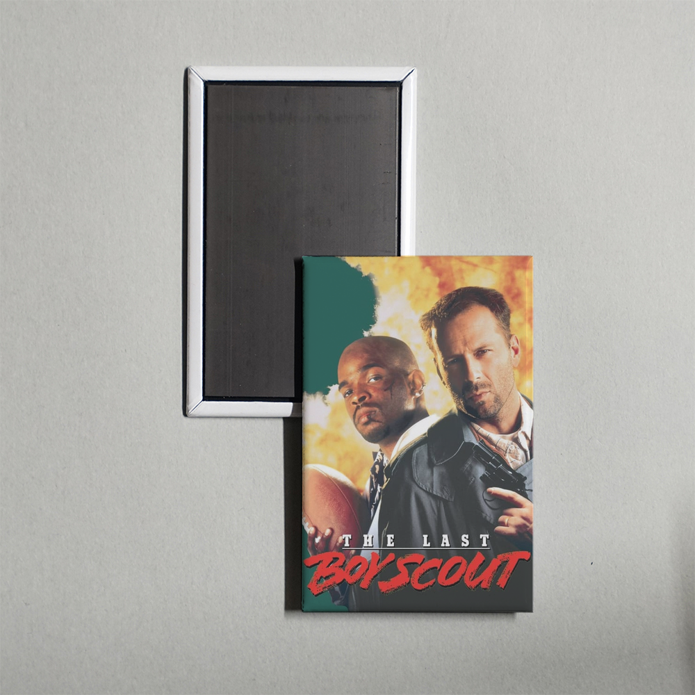 The Last Boy Scout Mini Movie Fridge Magnet