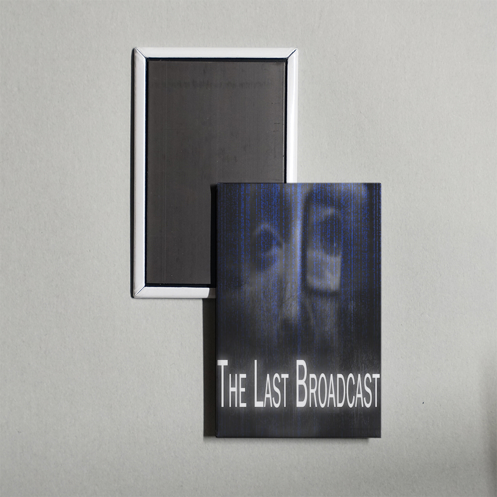 The Last Broadcast Mini Movie Fridge Magnet