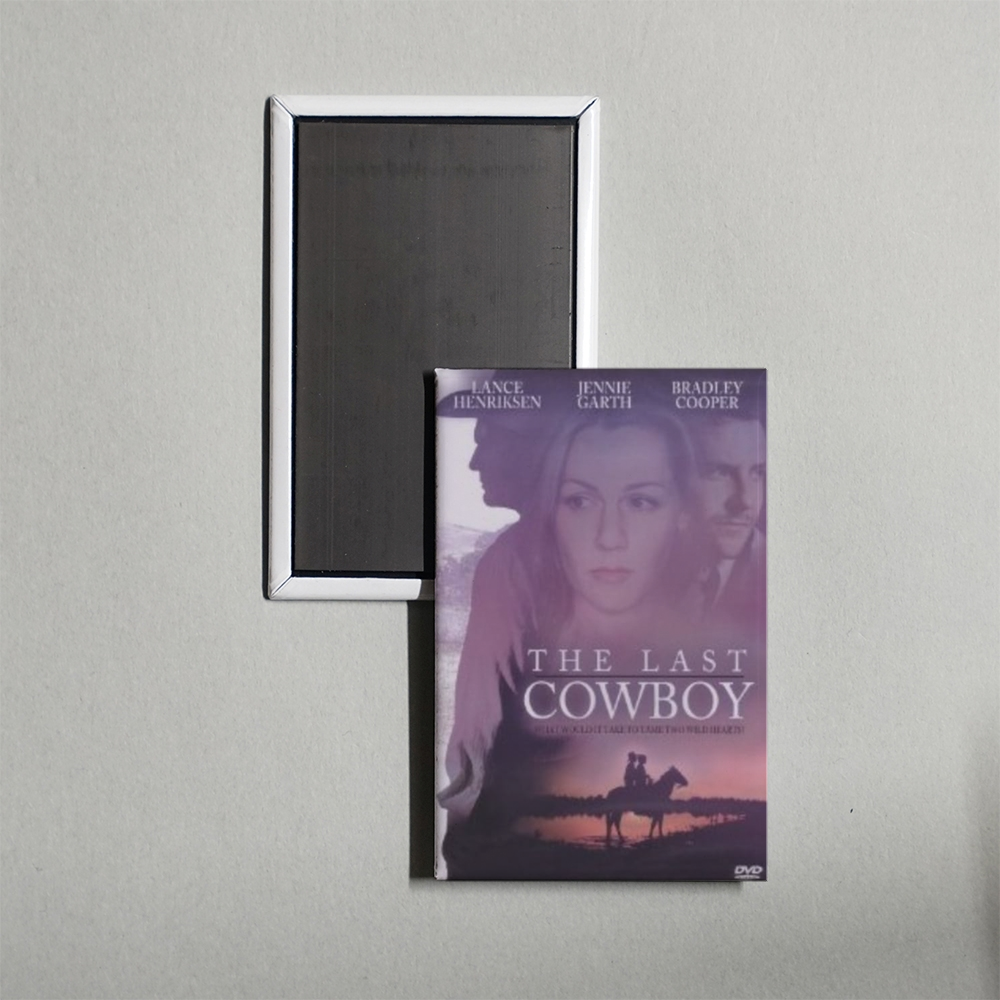 The Last Cowboy Mini Movie Fridge Magnet