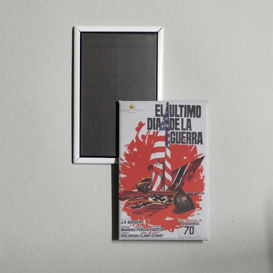 The Last Day of the War Mini Movie Fridge Magnet