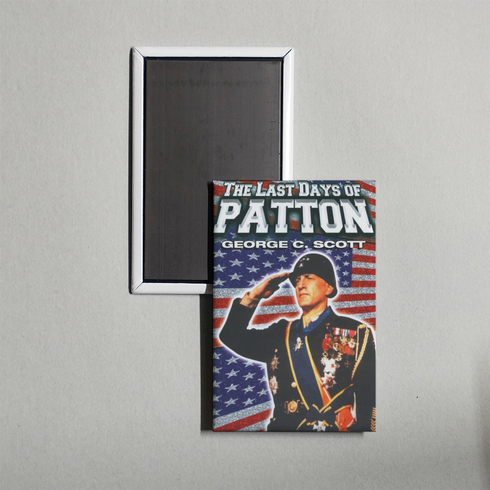 The Last Days of Patton Mini Movie Fridge Magnet